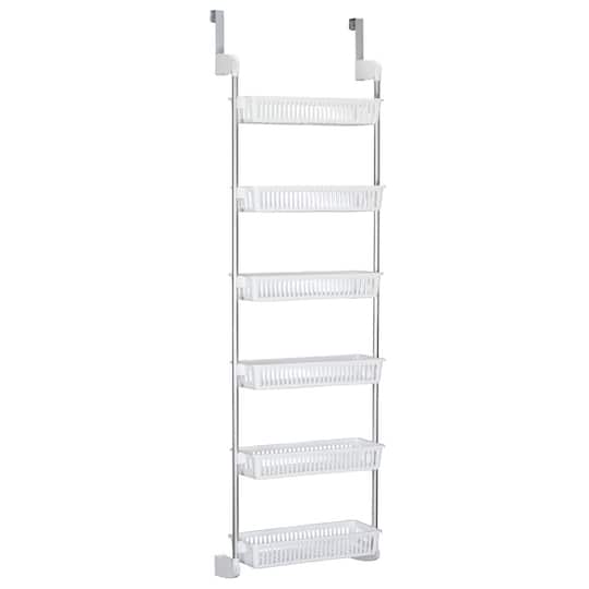 Household Essentials Over the Door Storage Rack